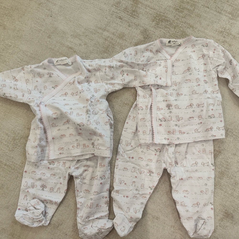 Baby Cottons Pima Cotton baby set - great for twins!